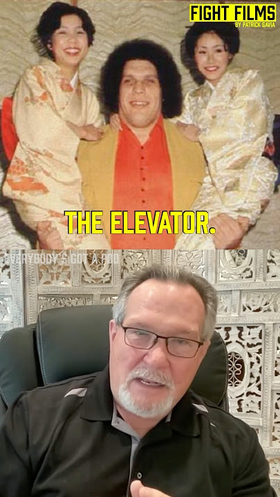 André Farts in Packed Elevator #shorts #wwe #wrestling #andrethegiant #japan #wrestlemania