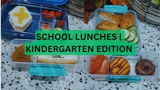 School Lunches | Kindergarten Edition