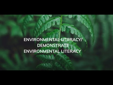 Environmental Literacy (Introduction)