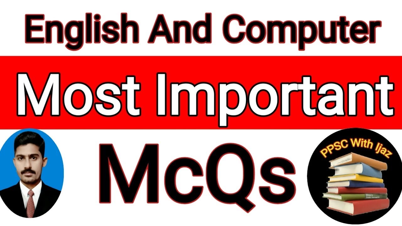 English and computer important mcqs