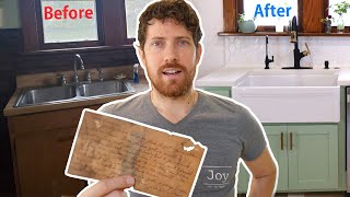 Secret Letter Found in Wall During Kitchen Remodel!