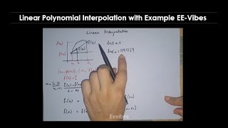 Linear Polynomoial Interpolation with an Example #interpolation