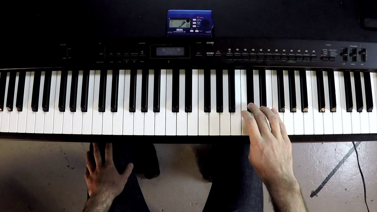Chromatic Scale in 2 Octaves Demo -- 2 Hands, Then Each Hand Alone ...