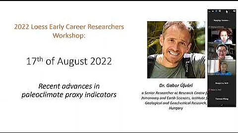 Gabor Ujvari Recent advances in paleoclimate proxy...