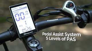 1000W fat tire electric bike | Shengmilo MX01 Folding E-bike - YouTube
