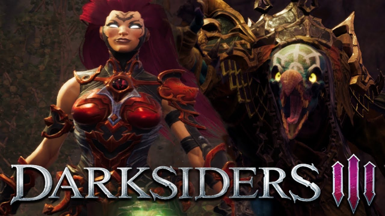 Darksiders 3 Crimson Oath Armor Envy Boss Ps4 Bonus Armor Youtube