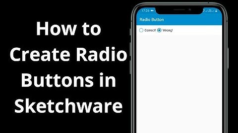 Radio Buttons in Sketchware || How to Create Radio Buttons in Sketchware ||