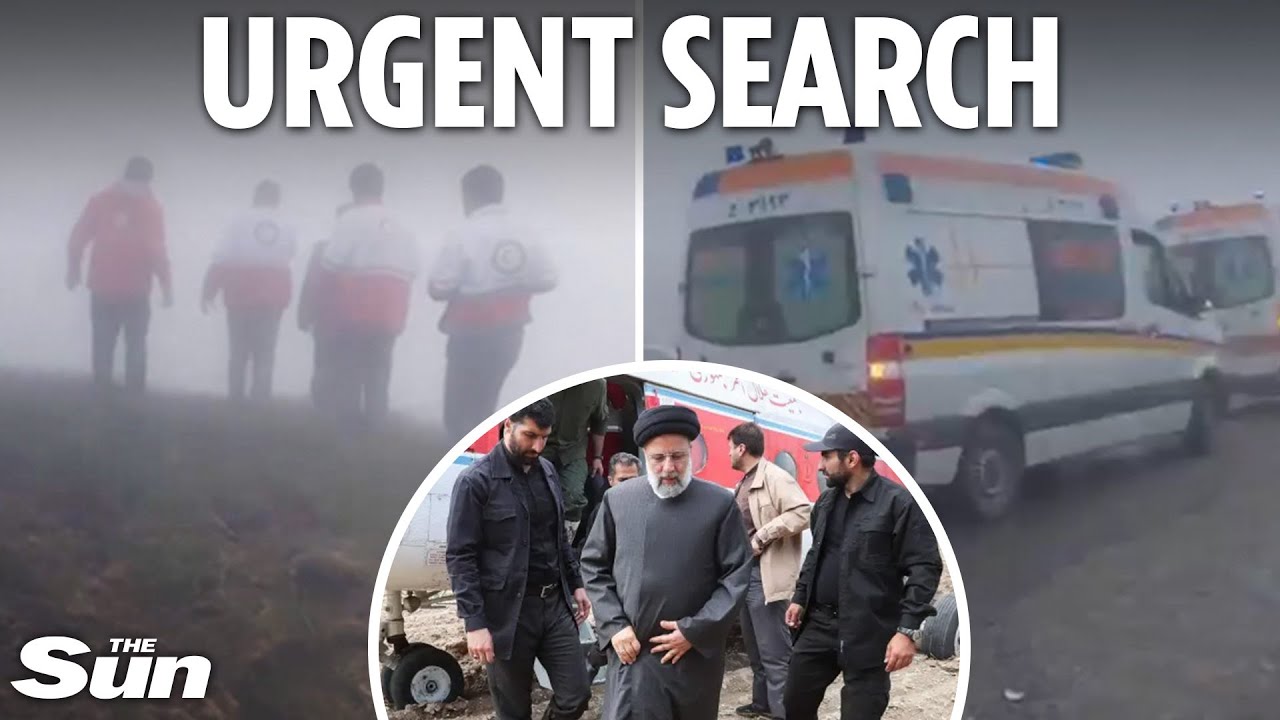 Iran helicopter crash: Contact made made with passenger and crew member