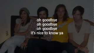 Video thumbnail of "The Colourist - Oh Goodbye {Lyric Video}"