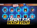 I SPENT 9500 DIAMONDS IN THE KOF X MLBB EVENT | PHASE 1 | MUST WATCH!