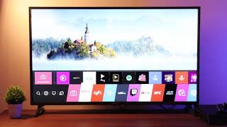 20 الحلقة LG UHD 4K TV 50 Inch UN72 مراجعة و فتح علبة تلفاز