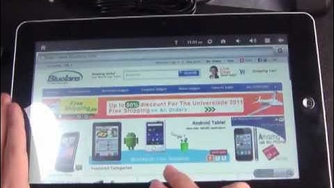 MA1002 10.1 inch Google Android 2.2 Gravity Sensor Tablet