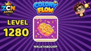 Colony Flow Level 1280 Walkthrough | New Update | Full Solution
