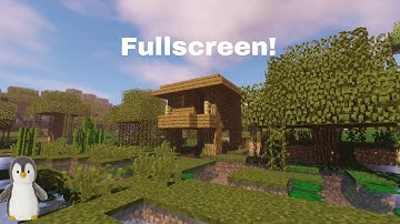How to Get Fullscreen on Minecraft Java Edition (warning epic)