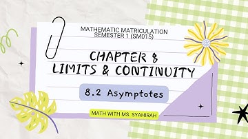 [LO] Chapter 8 | 8.2 Asymptotes (SM015)