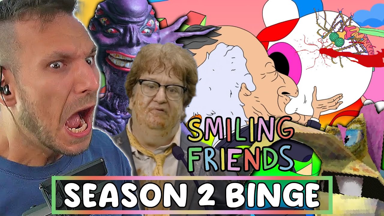 I BINGED Smiling Friends Season 2 And It Was CHAOS! ✨
