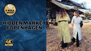 Exploring Hidden Market In Copenhagen In 4K