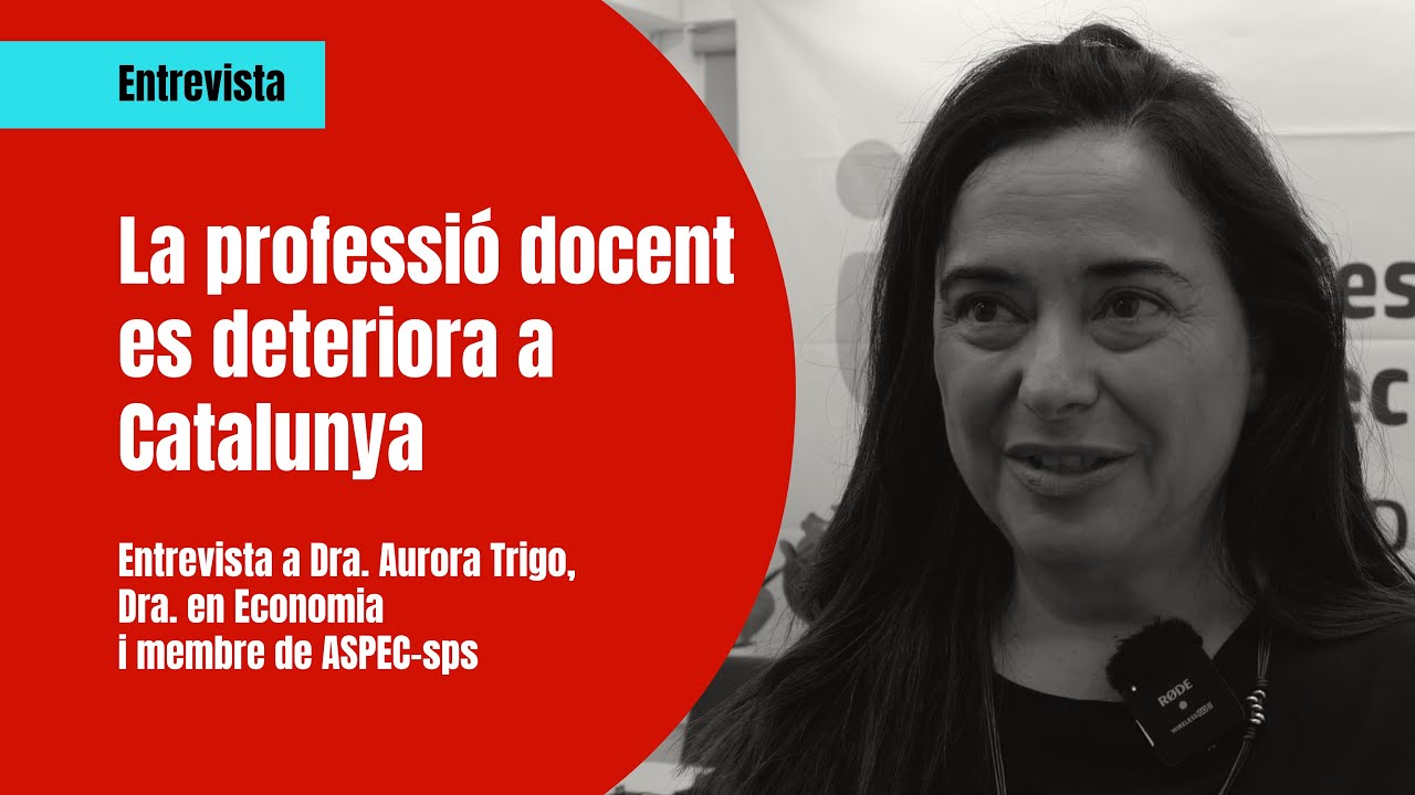 La professió docent es deteriora a Catalunya