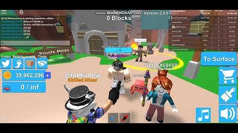 SELLING 1 MILLION INVENTORY IN MINING SIMULATOR!!(Roblox)