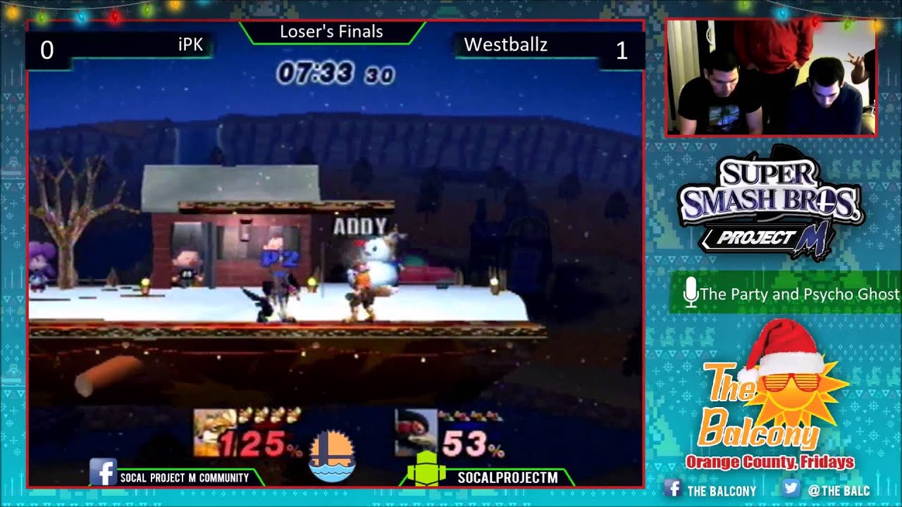 PM @ The Balcony 27- Loser's Finals: iPunchKidsz (Fox) vs Westballz (Falco)