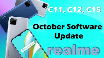 Realme C11, C12, C15  New Software Update | October 2020 | Changelog Details 🔥🔥