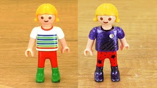 Playmobil Figur bekommt neues Outfit | Neuer Look - Umstyling | DIY Inspiraiton Kids Club