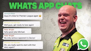 Darts Premier League - WhatsApp Group Chat - Van Gerwen, Price, ...