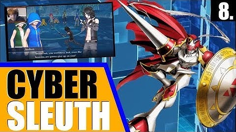 Digimon Story: Cyber Sleuth - Playthrough - Ep. 8 - Rock n Roll Boss & Three Champion Digivolutions!