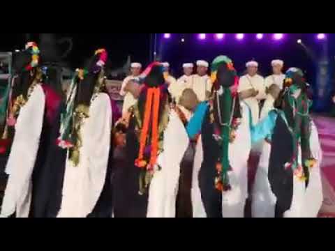 رقصة النحلة قلعة امكونة برئاسة الفنان ابراهيم أودرا 