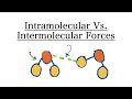 The difference between Intermolecular and Intramolecular forces | MCAT Chemistry