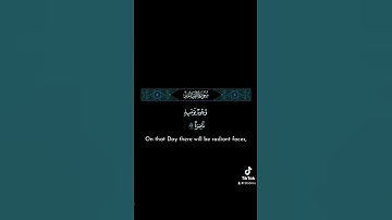 وجوه يومئذ ناظرة #القارئ #المنشاوي #راحة_نفسية #quran