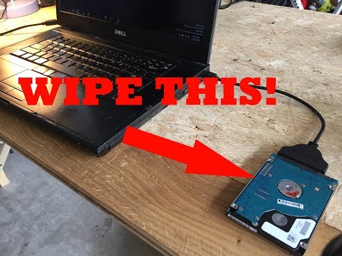 Video: How To Format A Hard Drive On A Laptop