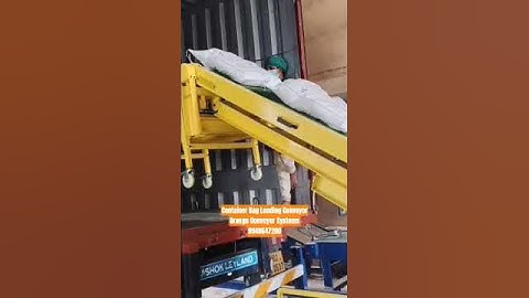 Container Bag Loading Conveyor
