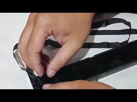 Cara memasang pita printer Epson LX 310 LQ 310 Ribbon replacement ribbon change faster tutorial