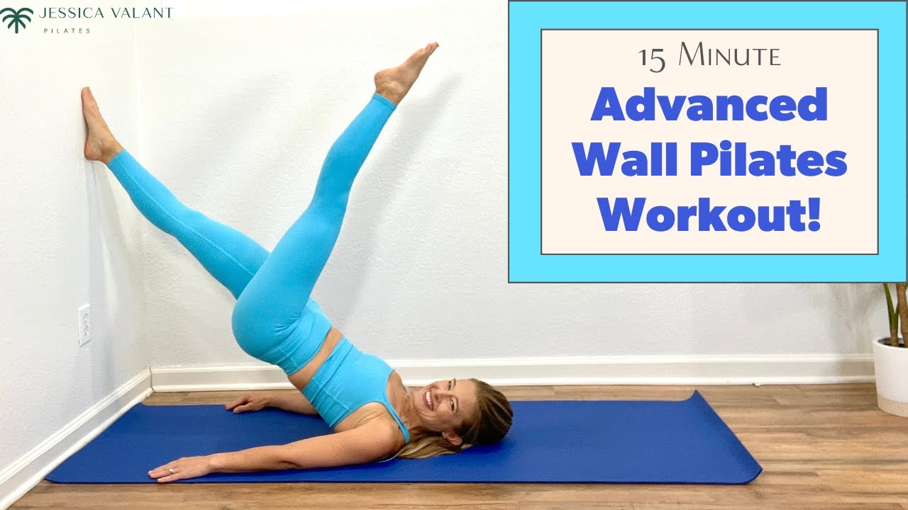 15 Minute Wall Pilates Workout - Advanced Wall Pilates! 