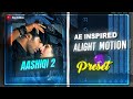 ae inspired alight motion preset | xml+scene |