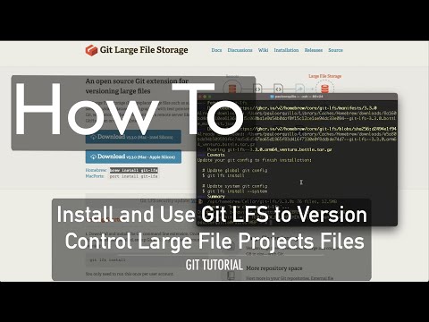 Video: Git lfs колдонушум керекпи?