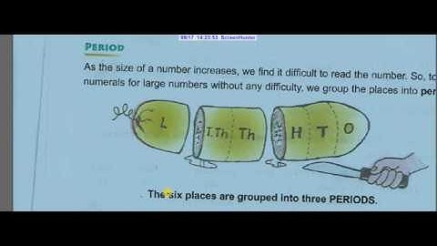 NUMBER SYSTEM UP TO 9,99,999 PART 1, 4th class