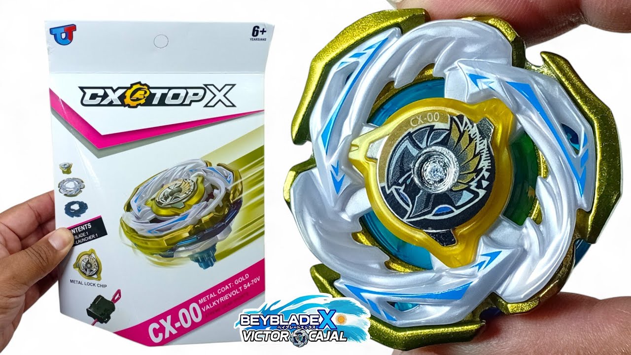 Beyblade X CX-00 Metal Coat Gold ValkyrieVolt 
