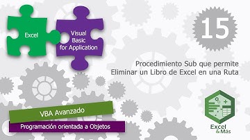 Ejercicio 15 | Eliminar Libro de Excel desde un Procedimiento Sub | Excel VBA Avanzado