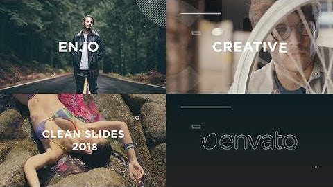 Clean Slides (After Effects template)