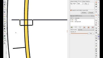 Using a Stereographic graticule template in Inkscape