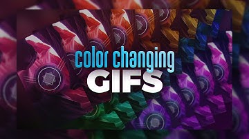 How to Make Color Changing GIFs in Photoshop