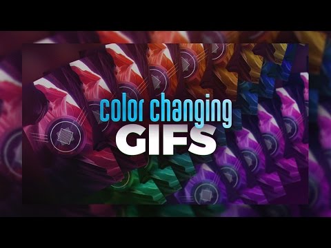 How to Make Color Changing GIFs in Photoshop
