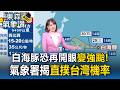 海溫條件佳「白海豚」恐再開眼變強颱！各國路徑仍分歧 氣象署揭直撲台灣機率【東森氣象讚】