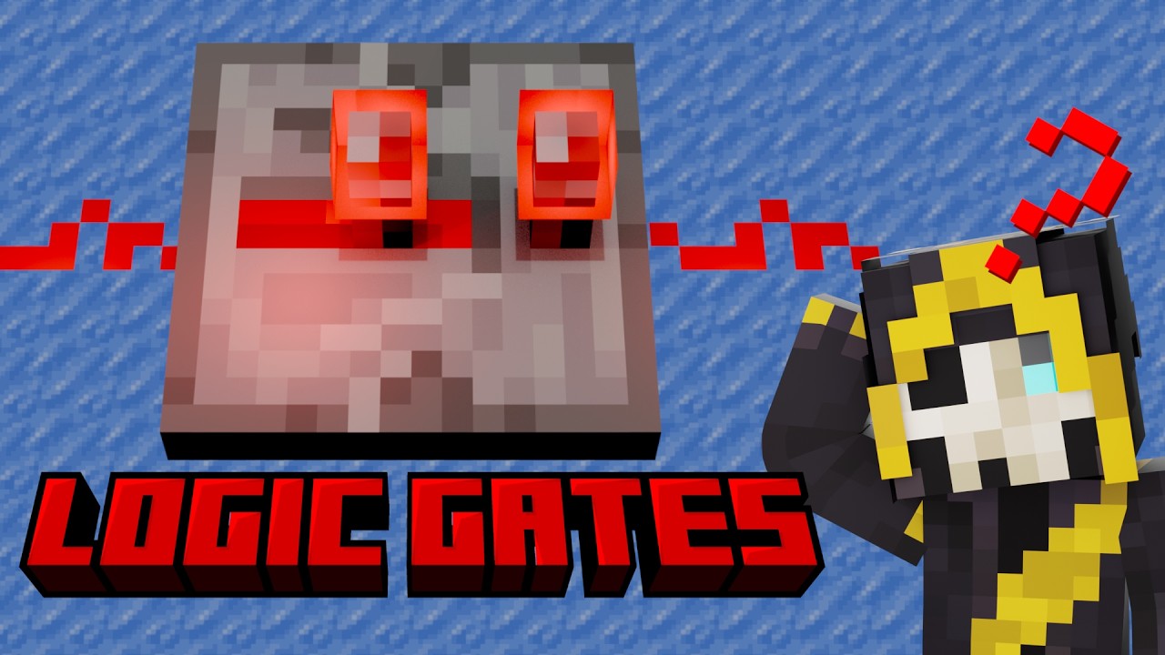 Redstone Logic Gates for Beginners - Minecraft Explained Simply - YouTube