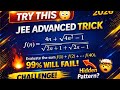 Can You Solve This JEE Advanced 2026 prectice Problem? 🤯 Hidden Trick Inside! #tricks # jee advanced