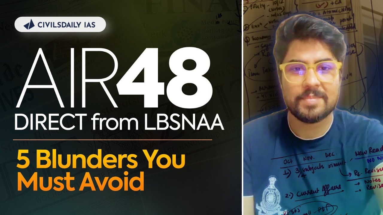 @IASAaditya AIR 48's Alert: Avoid These 5 UPSC Beginner Mistakes # ...