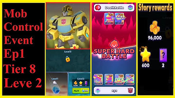 Mob Control Transformers Season Echoes from Cybertron Ep1  Bumblebee to the rescue Tier 8 Level 2