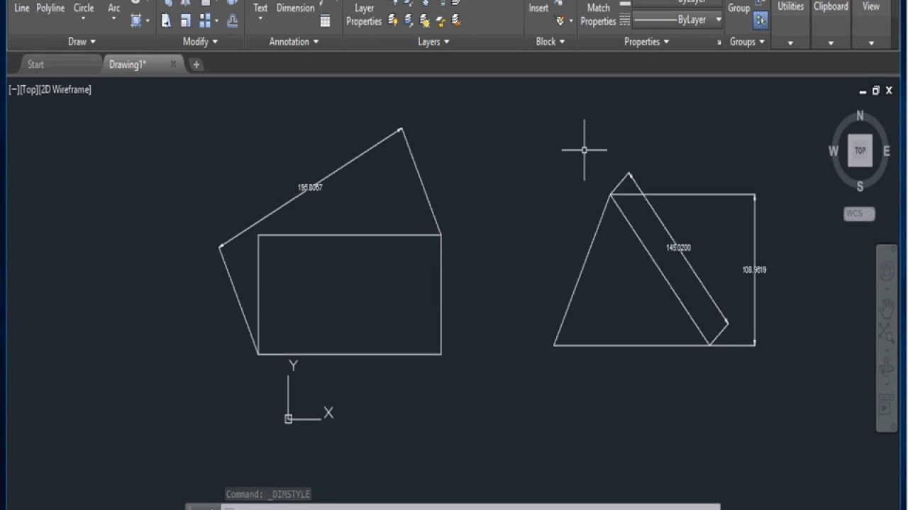 AutoCAD 2022 Tutorial for Beginners 10 HOW TO USE ALIGNED 